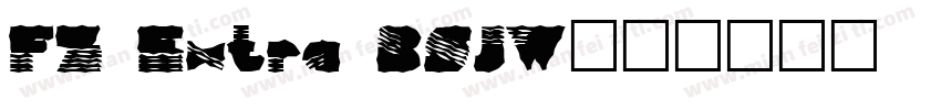 FZ Extra BSJW字体转换